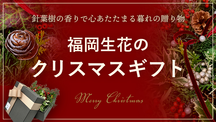 福岡生花のクリスマスギフト